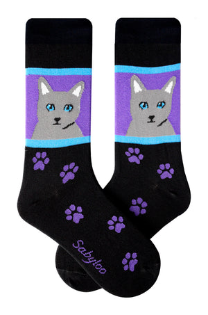 Gray Cat Socks