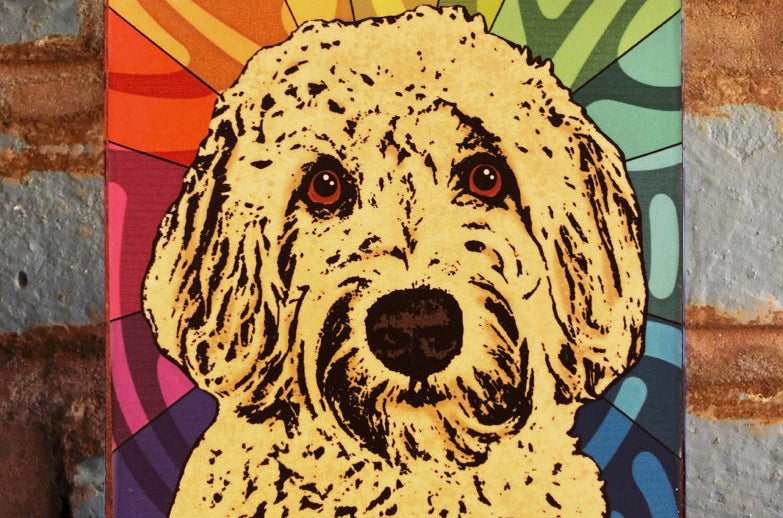 Pup Art Tiles