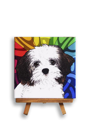 Sabyloo Pup Art Tiles