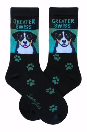 Greater Swiss Dog Socks
