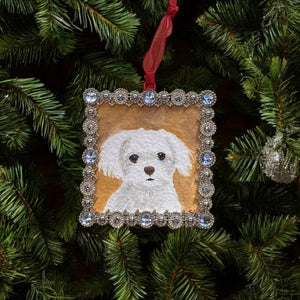 Custom Watercolor Pet Ornament