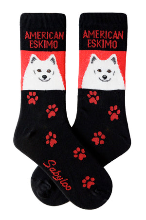 American Eskimo Dog Socks