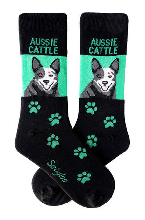 Australian Cattle Dog Socks