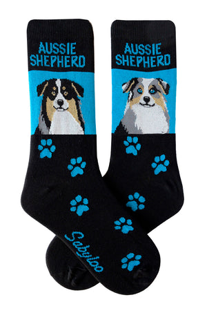 Australian Shepherd Dog Socks