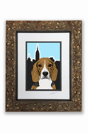 Beagle Pupart Portrait