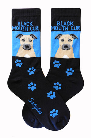 Black Mouth Cur Dog Socks