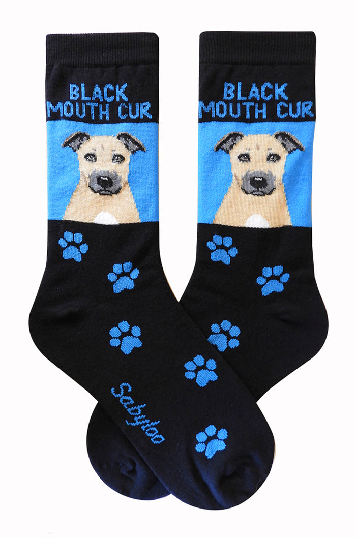 Black Mouth Cur Dog Socks – Sabyloo
