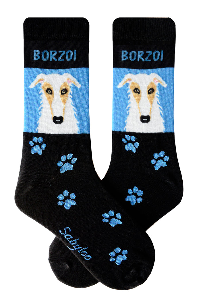 Borzoi Dog Socks