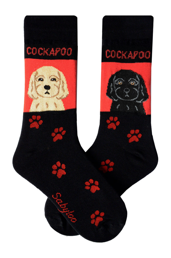 Cockapoo Dog Socks