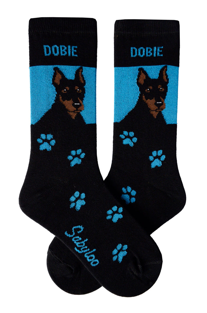 Doberman Dog Socks