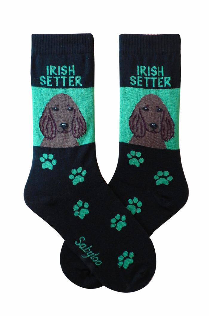 Irish Setter Dog Socks
