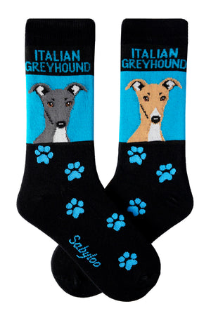 Italian Greyhound Dog Socks
