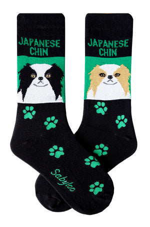 Japanese Chin Dog Socks