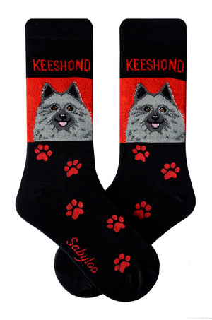 Keeshond Dog Socks