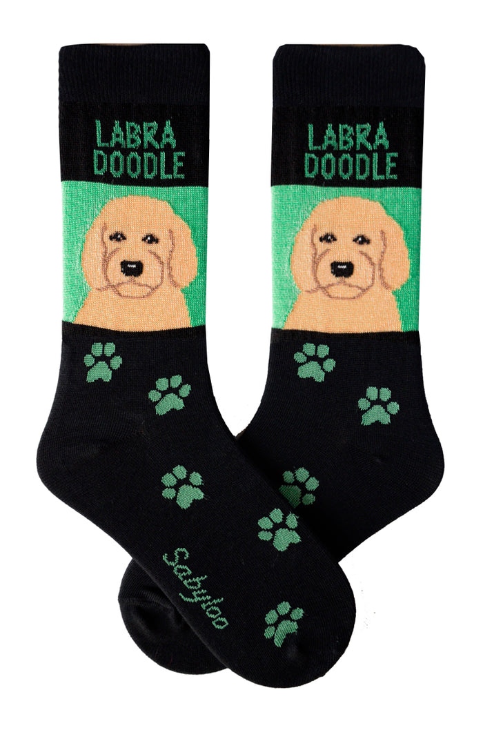 Labradoodle Dog Socks (Tan)