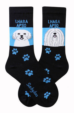 Lhasa Apso Dog Socks