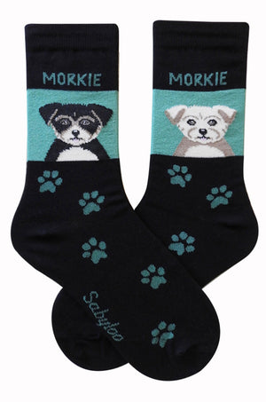 Morkie Dog Socks