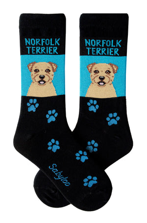 Norfolk Terrier Dog Socks