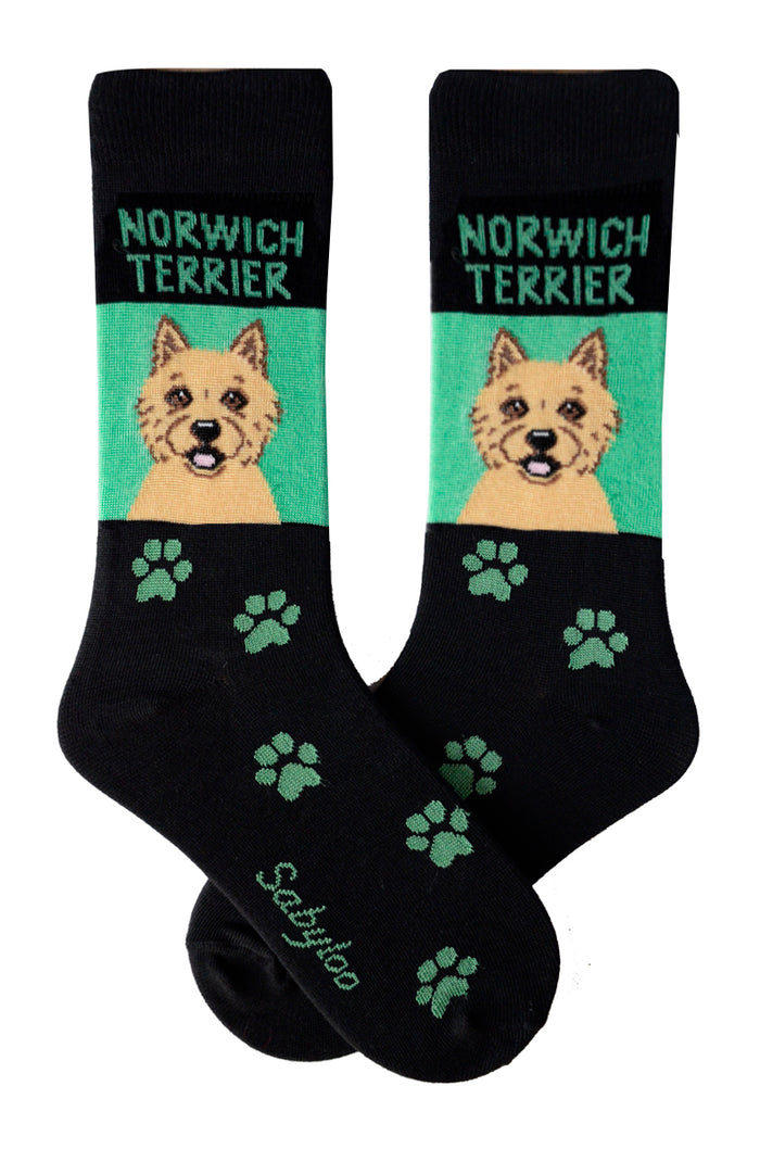 Norwich Terrier Dog Socks