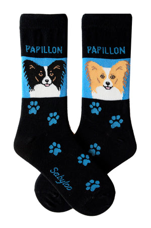 Papillon Dog Socks