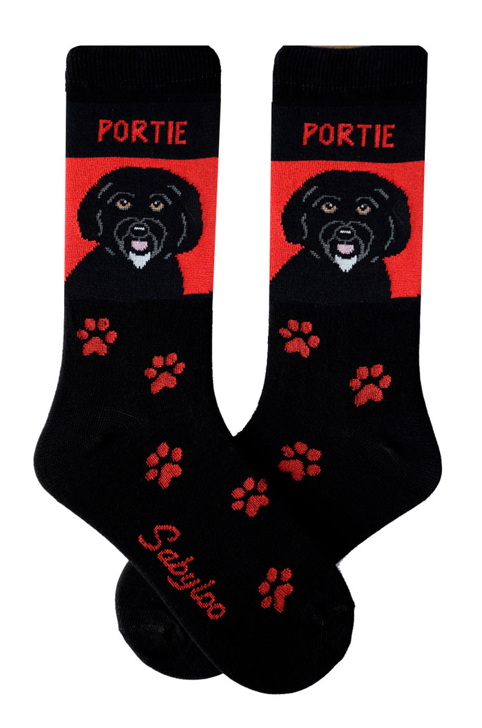 Portugese Water Dog Socks (Portie)