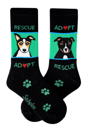 Adopt Rescue Dog Socks
