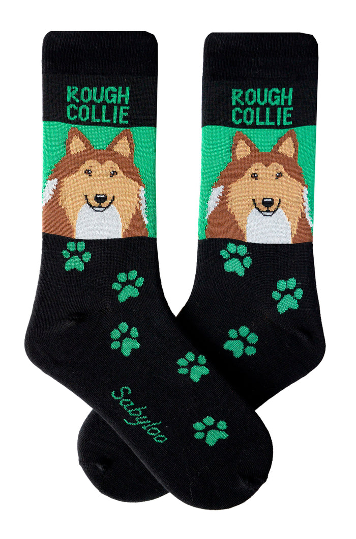 Rough Collie Dog Socks