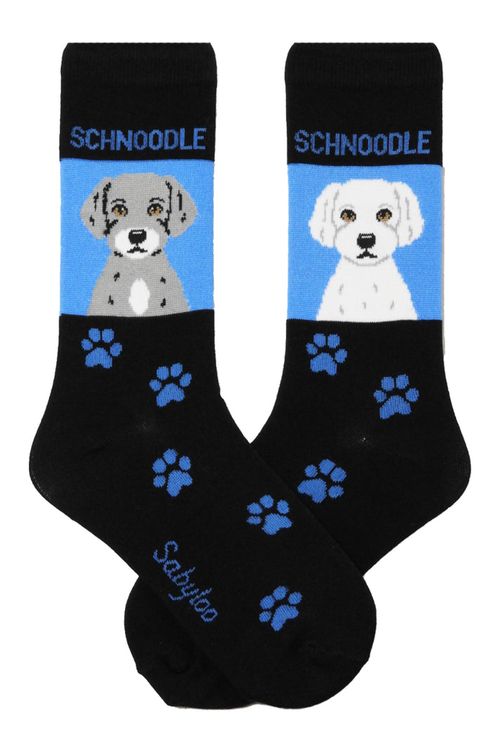 Schnoodle Dog Socks