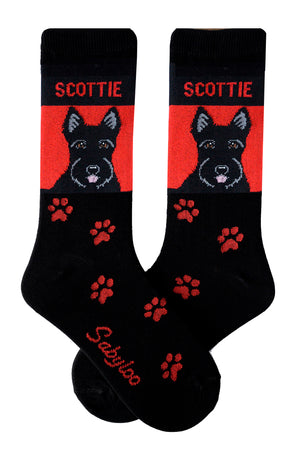 Scottie Dog Socks