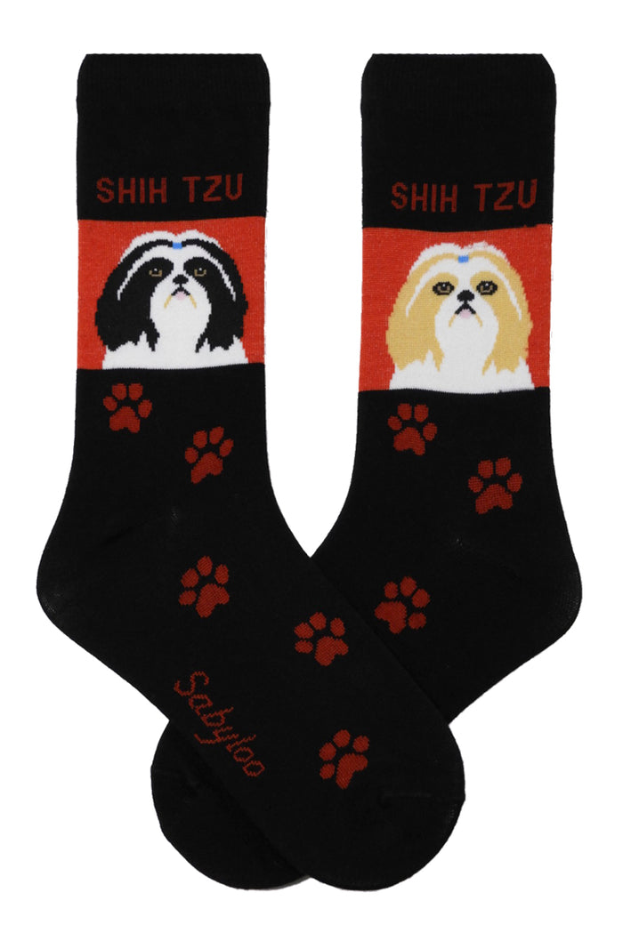 Shih Tzu Dog Socks Long