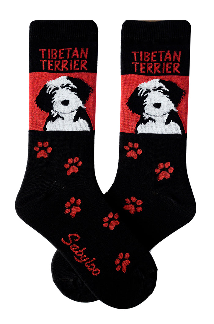 Tibetan Terrier Dog Socks