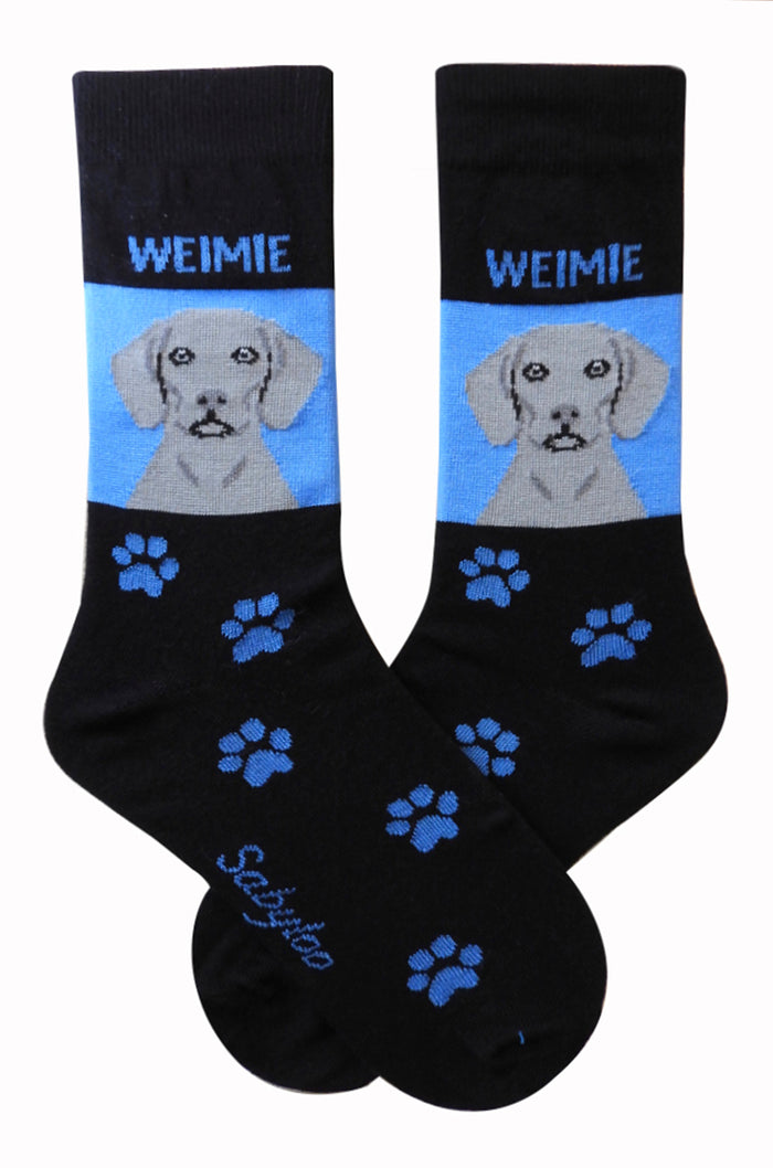Weimaraner Dog Socks
