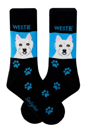 Westie Dog Socks